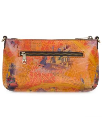 Laurina Leather Crossbody Wristlet