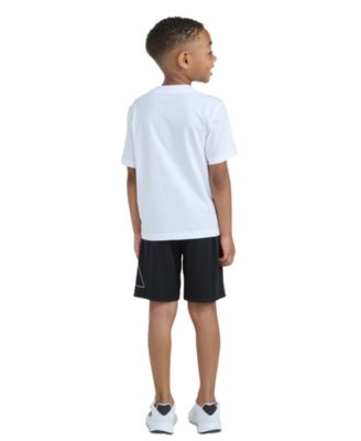 Boys' 2T-7 Essential Graphic T-Shirt and Shorts, 2-Piece Set