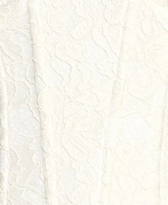 Juniors' Sweetheart Neck Lace Corset Dress