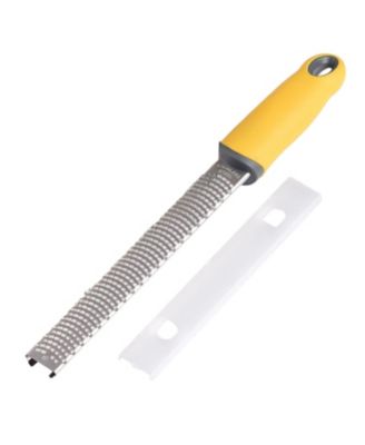 Stainless Steel Zester Grater with Handle for Cheese & Vegetables