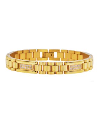 Men's Lab Grown Diamond (1 ct. t.w.) Bracelet in Stainless Steel (Also Available in Yellow IP-Plating)
