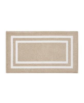Double Border Runner Rug, 26" x 45"