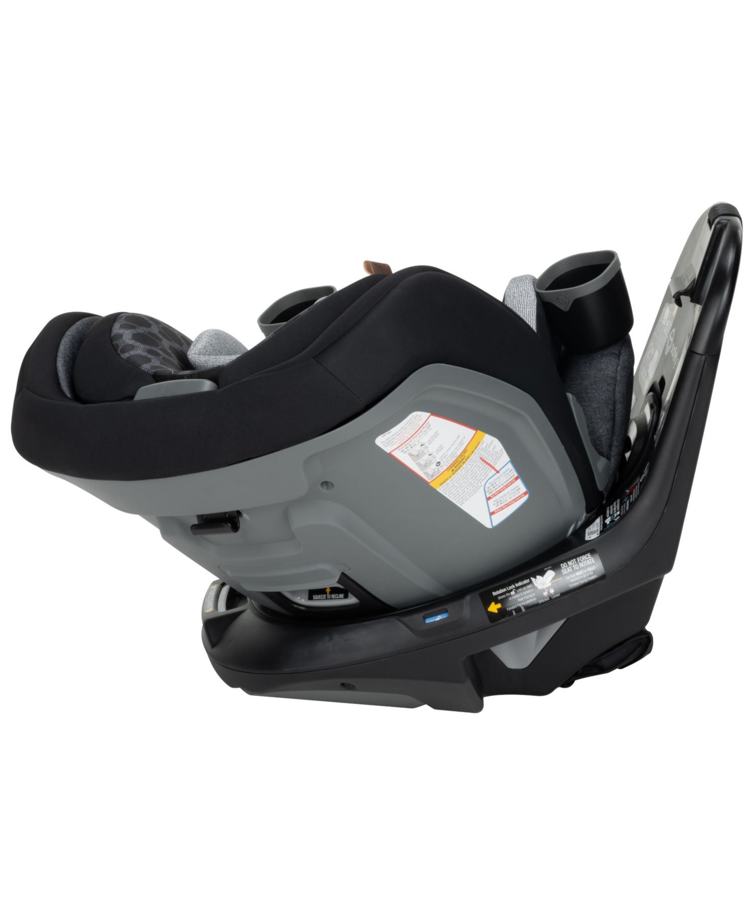 Baby and Toddler Turn and Go 360&deg; Rotating All-in-One Convertible Car Seat