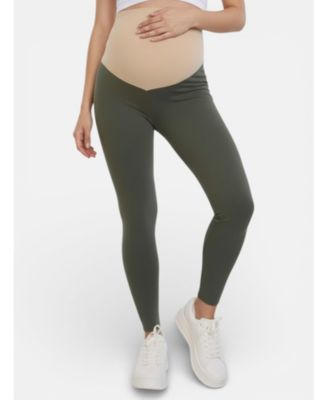 Women's Essential Stretch Secret Fit Over the Belly Maternity Leggings