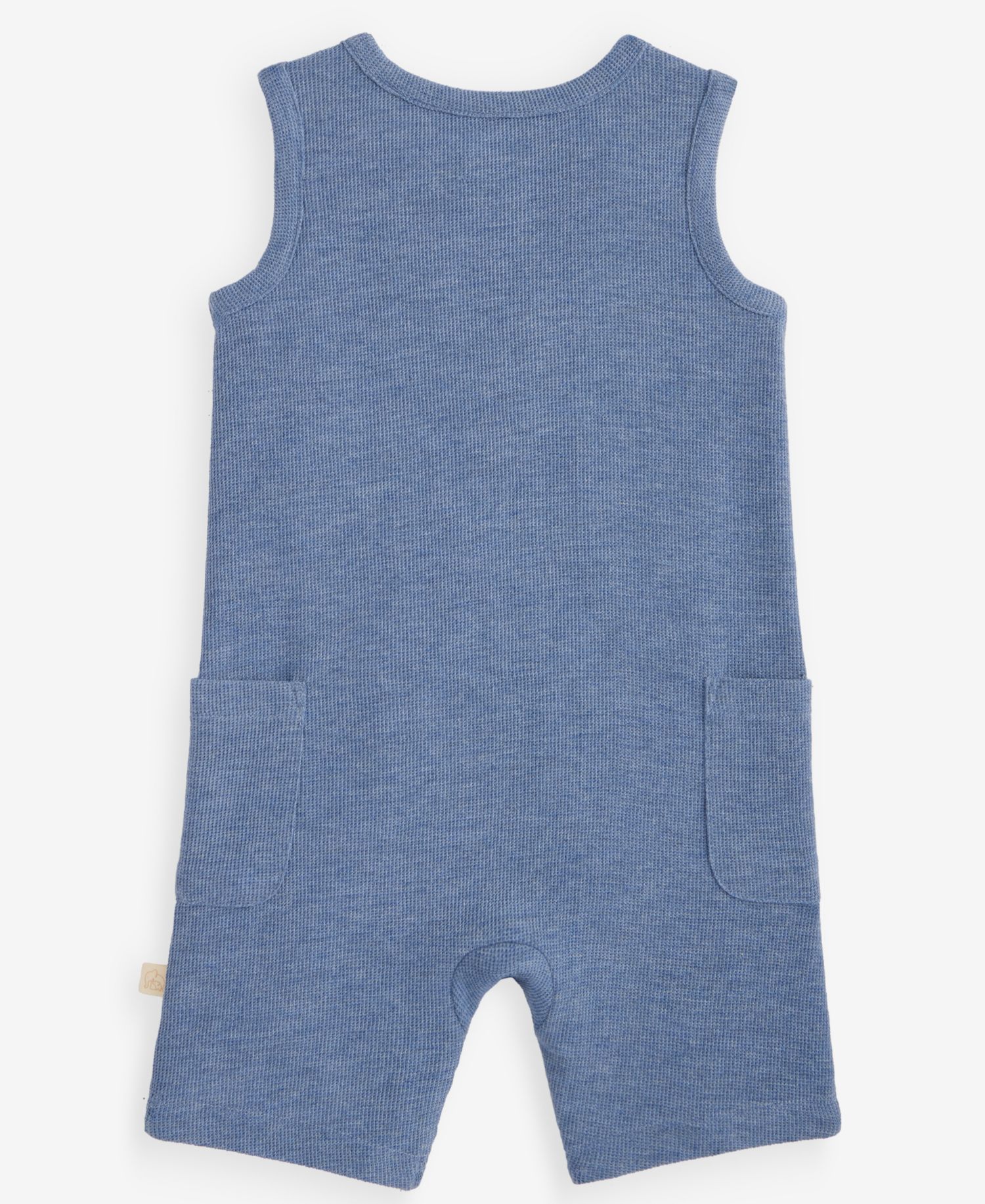 Baby Boys' 0M-24M Shark Waffle Romper