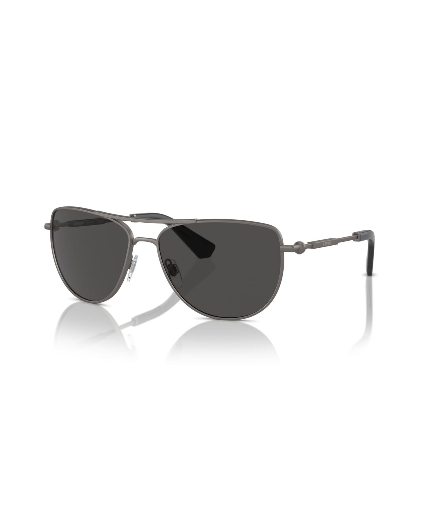 Женские солнцезащитные очки Burberry Pilot Sunglasses, BE3149, цвет: Тёмный серый — фото 1