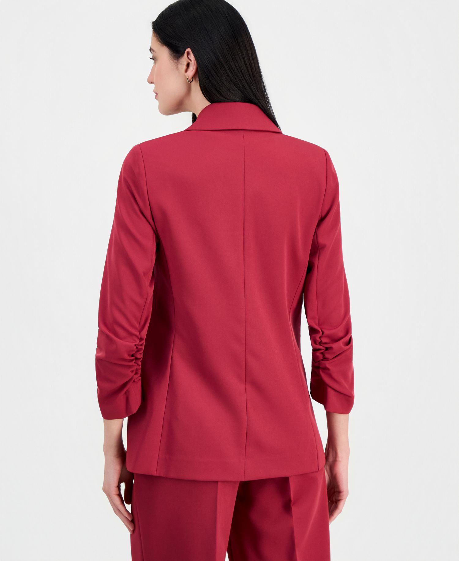 Women's Faux Double-Breasted Blazer
