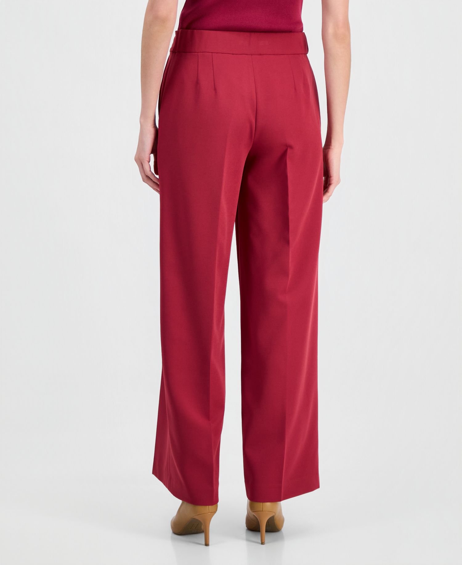 Women's Clean-Waist Wide-Leg Pants