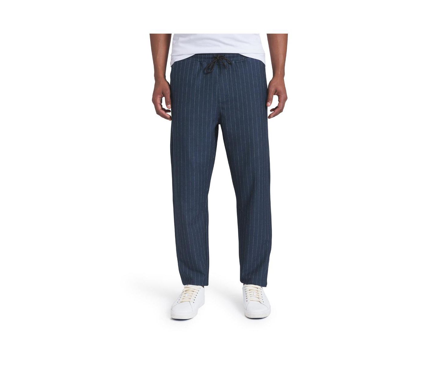 Мужские брюки DKNY Pins Jogger, цвет: Тёмно-синий — фото 1