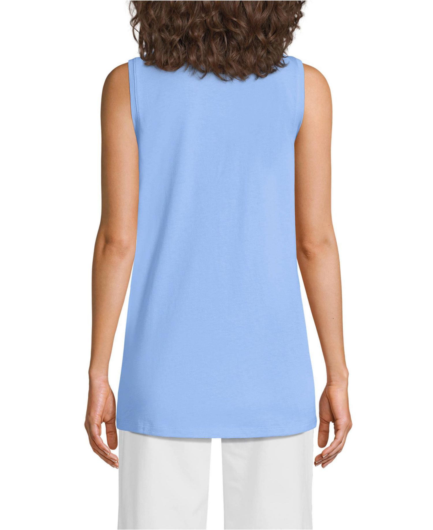 Women's Supima Cotton Tunic Tank Top