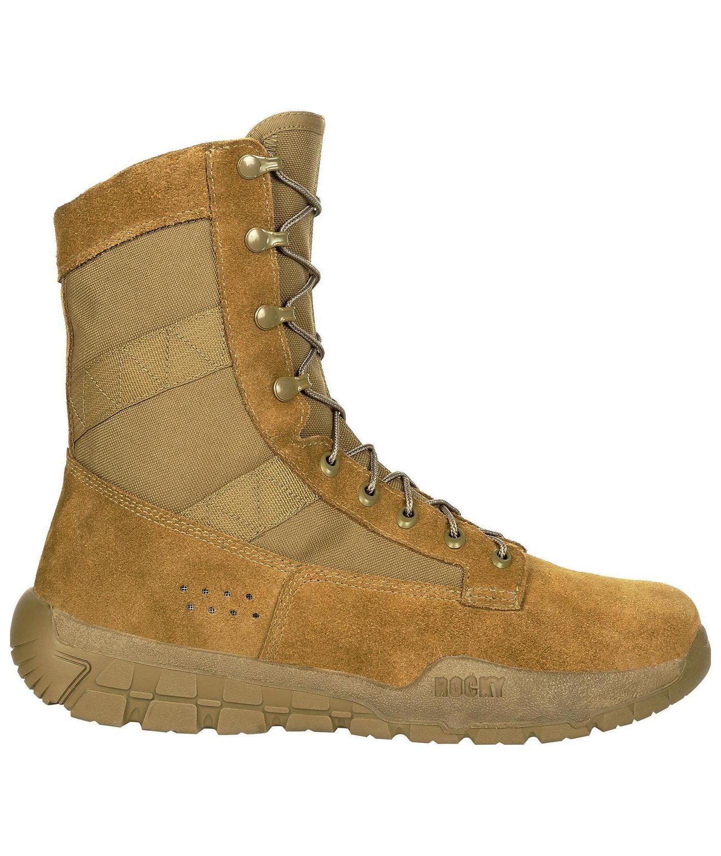 Мужские ботинки ROCKY C4R V2 Tactical Military Boot, цвет: Коричневый — фото 2