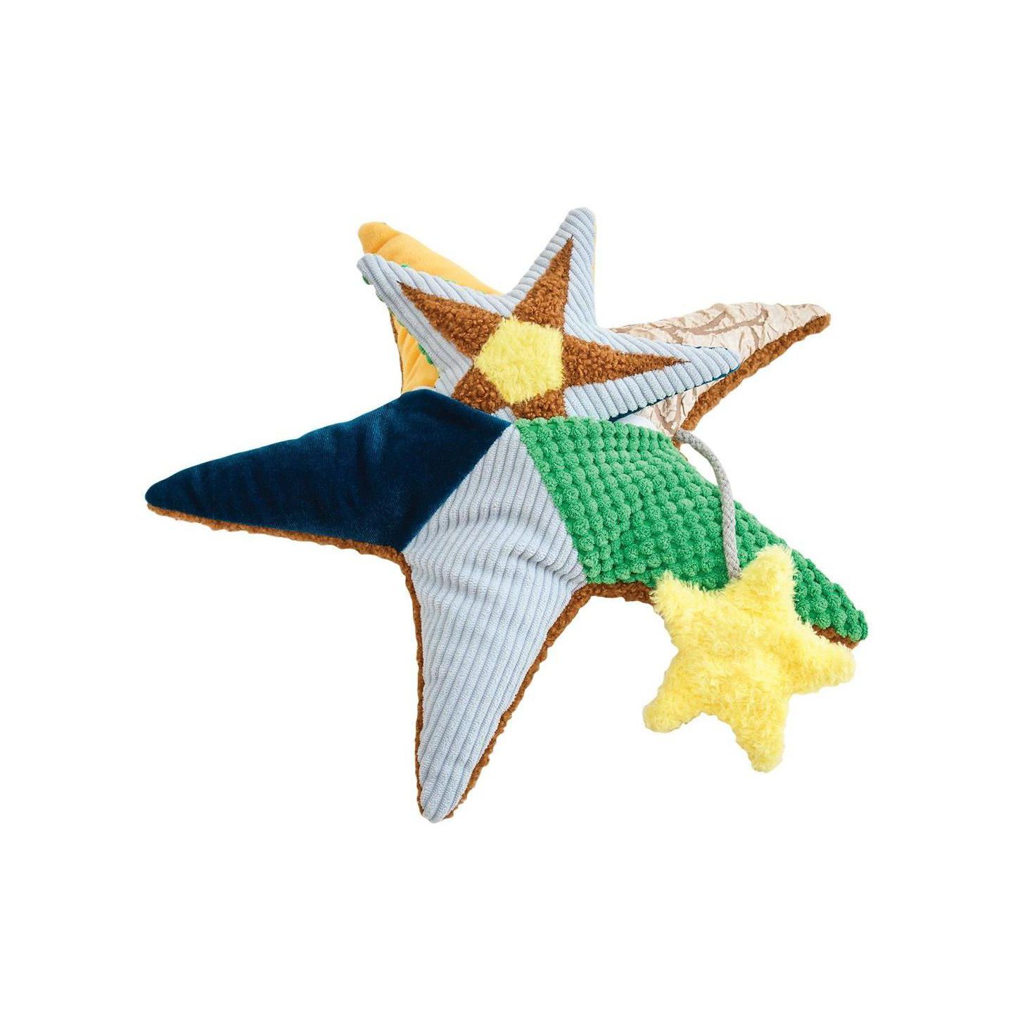 Детские мягкие игрушки Kaplan Early Learning Sea Stars Crinkle Plush, 2-Piece Set, цвет: Разноцветный — фото 6