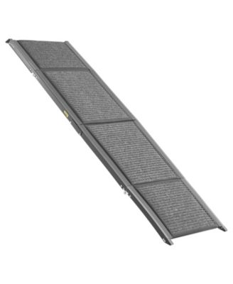 63 Folding Dog Ramp 17 Wide, Non-Slip Surface, Supports up to 250 lbs