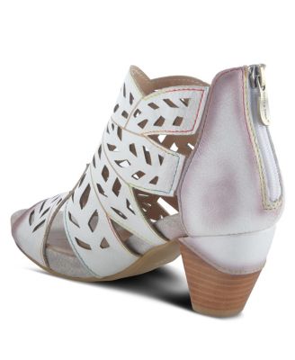 Spring Step Icon Sandals for Women - Ladies Casual Flats Platform Sandal - Hand Painting Summer Shoes for Womens