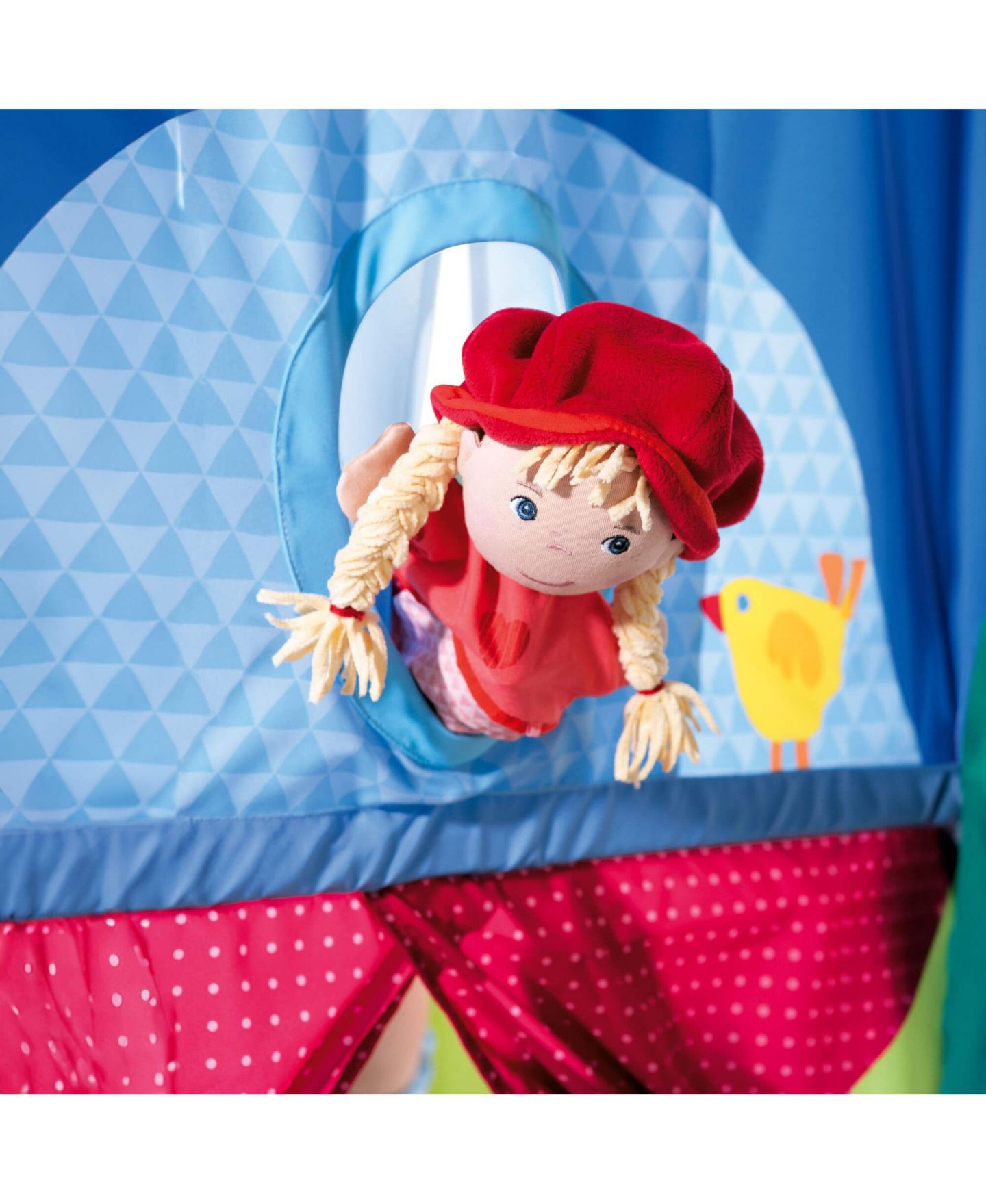 Детская игрушка Haba Adjustable Doorway Folding Puppet Theater, Ages 3+ — фото 4