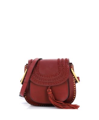 Small Hudson Handbag Whipstitch Leather