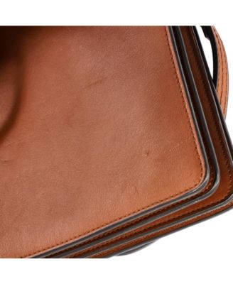 Medium Faye Shoulder Bag Leather and Suede