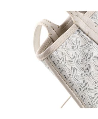 Mini Anjou Reversible Tote Coated Canvas