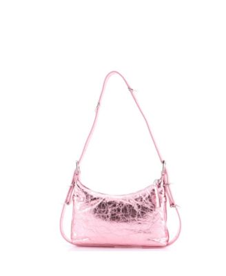 Mini Voyou Shoulder Bag Metallic Leather