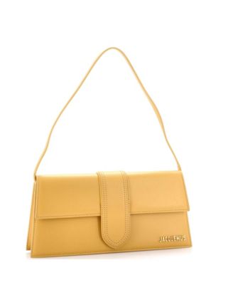 Long Le Bambino Flap Shoulder Bag Leather