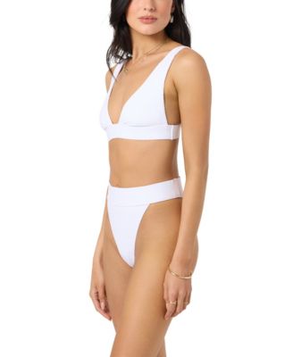 Women's V-Neck Shorebreak Ribbed Scoop Neck Cancun Top