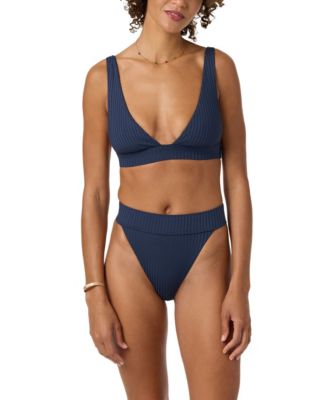 Women's Shorebreak Rib Santa Barbara High-Rise Bikini Bottom