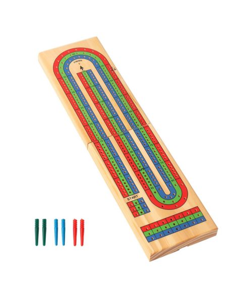 Детская игрушка GSE Games & Sports Expert 3-Track Folding Cribbage Board, от 6 лет