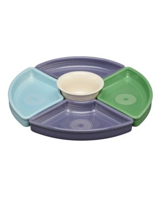 Lavender Bloom 5-Piece Entertaining Set