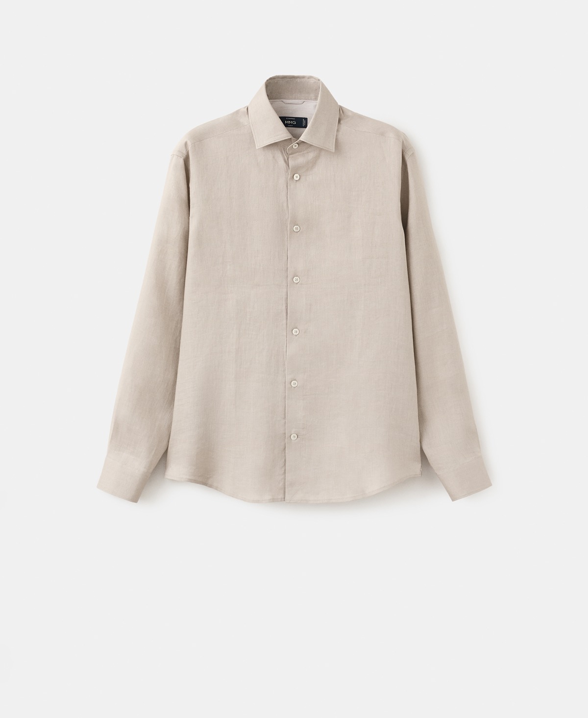 Mango Men's Linen Slim-Fit Shirt