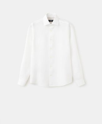 Men's Linen Slim-Fit Shirt