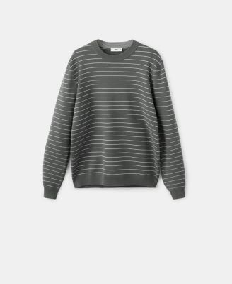 Men's Comfort Stretch Striped Sweater