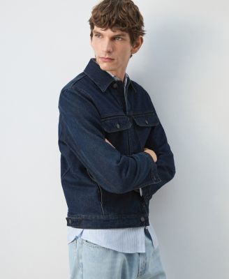 Men's Cotton Pockets Denim Jacket