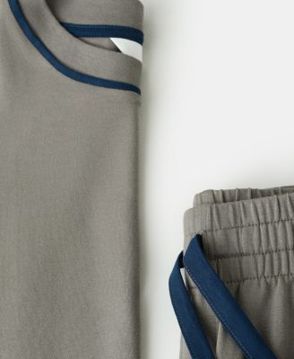 Men's 2-Piece Cotton T-Shirt and Pajama