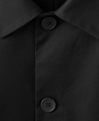 Men's Water-Repellent Pockets Trench Coat