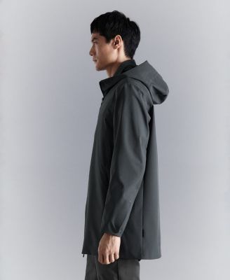 Men's Pockets Water-Repellent Parka