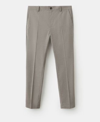 Men's Slim-Fit Cropped Pants
