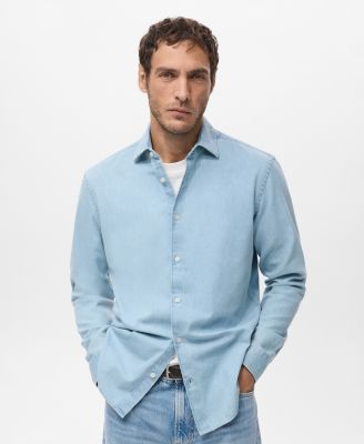 Men's Cotton Denim Shirt