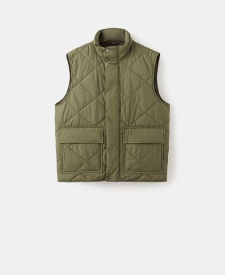 Men's Lightweight Quilted Water-Repellent Quilted Vest