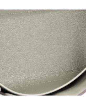 Kelly 25 Handbag Grey Togo with Palladium Hardware