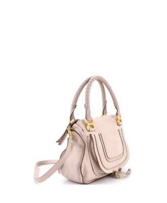 Medium Marcie Satchel Leather