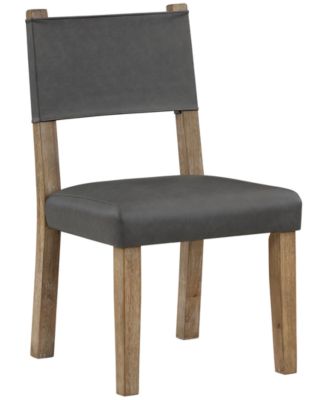 Macai 8-Pc. Faux Leather Side Chair Set