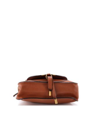 Small Marcie Satchel Leather