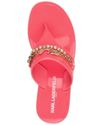 Women's Vesperina Jelly Slip-On Thong Flat Sandals
