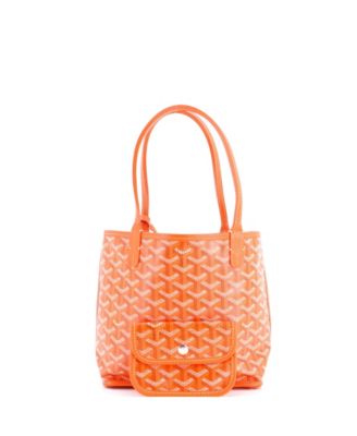 Mini Anjou Reversible Tote Coated Canvas