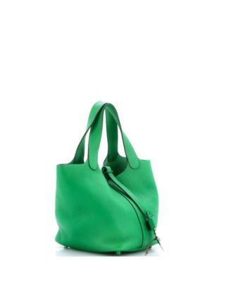 PM Monochrome Picotin Lock Bag Clemence