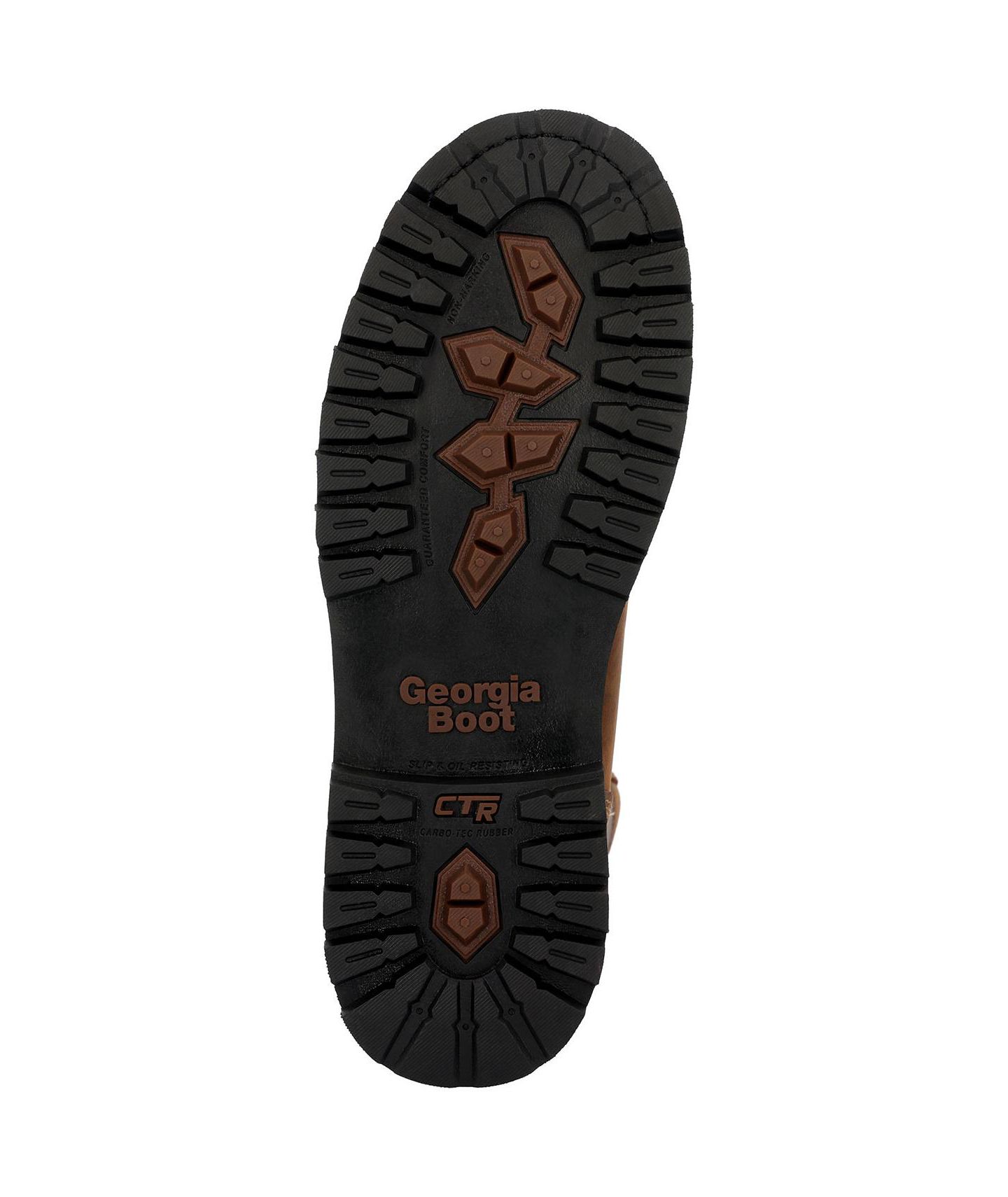 Мужские ботинки GEORGIA BOOT Core Low Heel Waterproof Composite Toe Logger Work Boot, цвет: Коричневый — фото 4