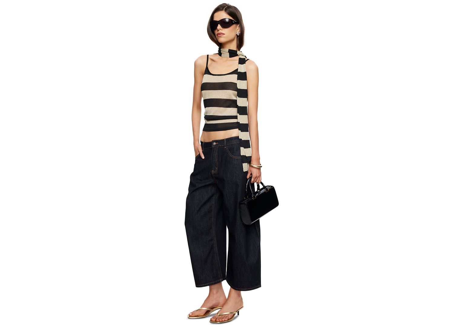Women's Horseshoe Cropped Jeans
