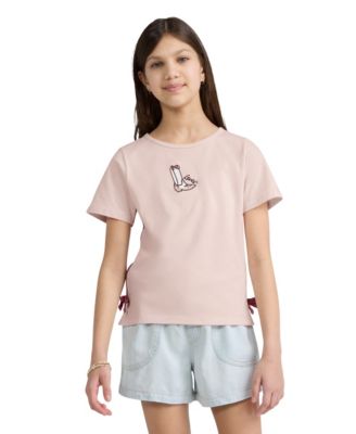 Girls' 7-16 Boot Icon Short-Sleeve T-Shirt