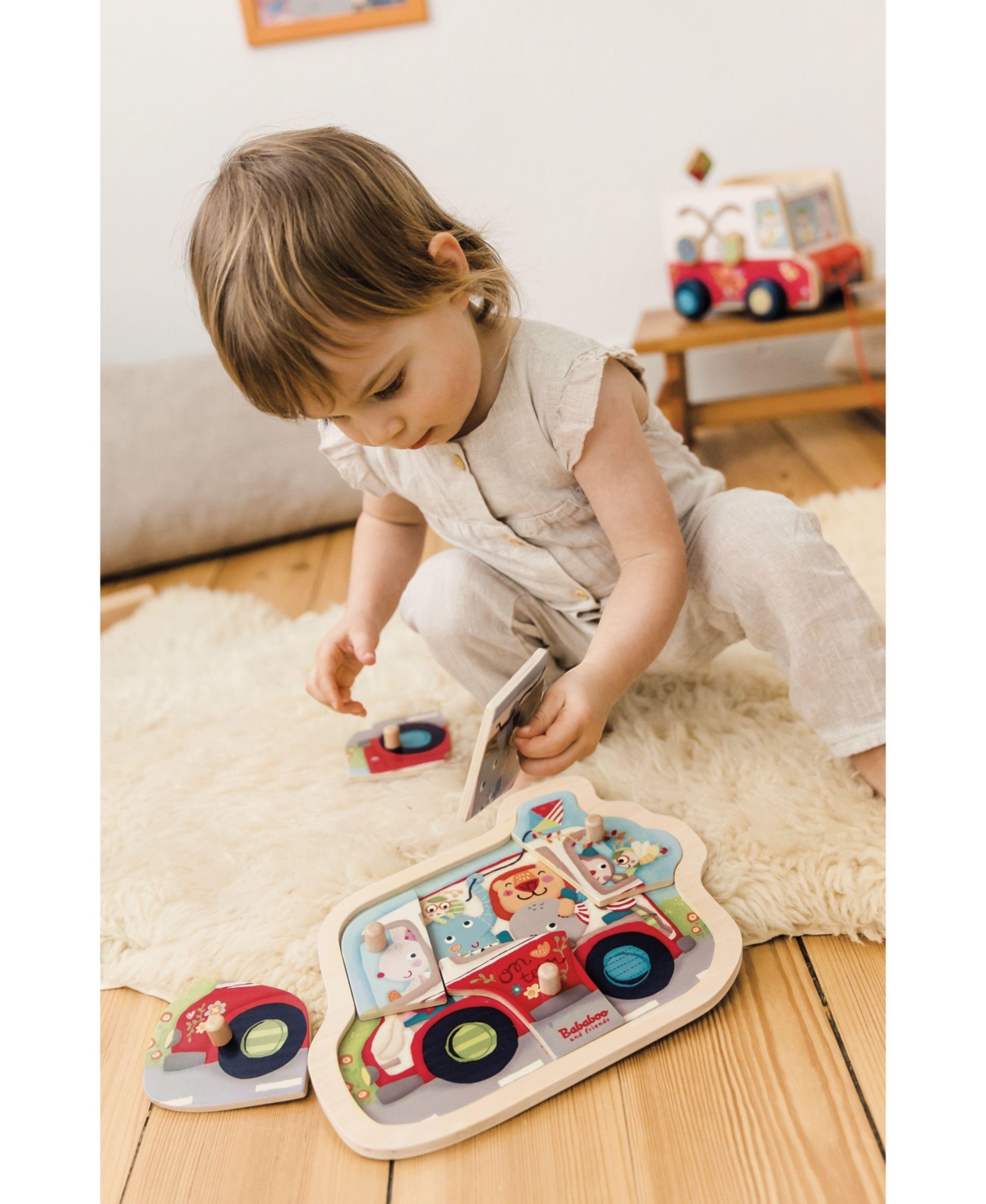 Bababoo and friends Friends on Tour Discovery Puzzle