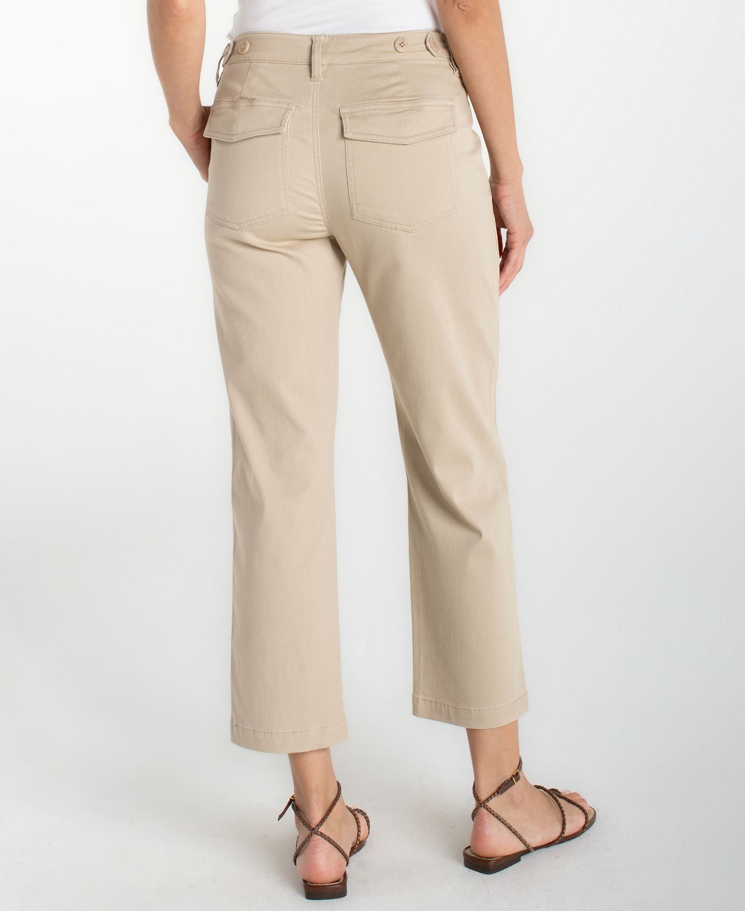 Petite Utility Cropped Jeans